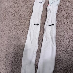 Nike White Dri-FIT Athletic Socks